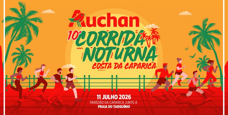 Corrida Noturna Costa da Caparica 1